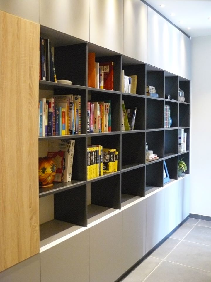 meuble bibliothèque sur mesure