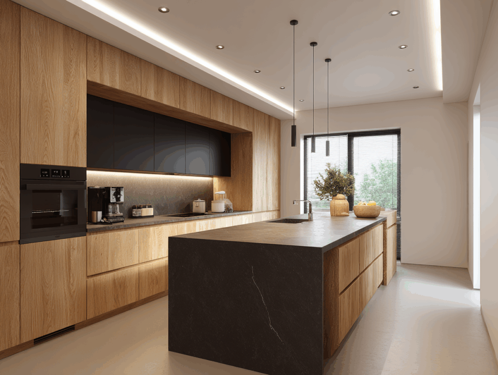 cuisine moderne sur mesure menuisier Paris