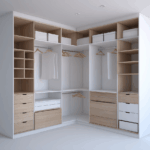 Dressing en L sur mesure : optimiser chaque recoin de votre chambre