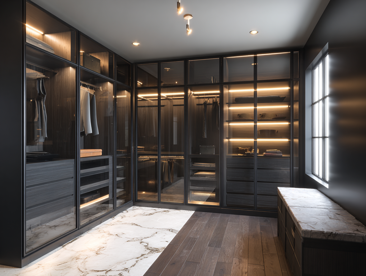 Dressing moderne et contemporain sur mesure